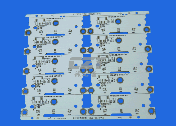 鋁基板雙麵pcb